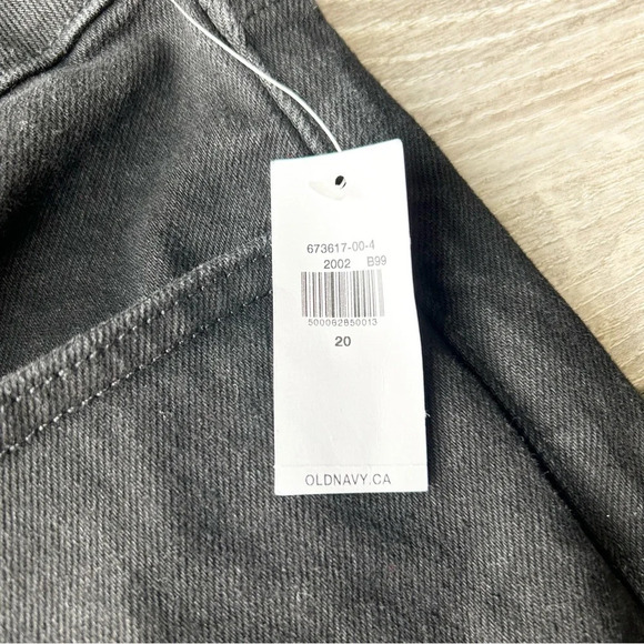 NWT Old Navy High-Waisted OG Straight Jeans in Black Wash - Picture 8 of 16